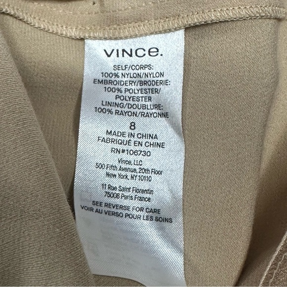 Vince Begonia Sequined Overlay Midi Skirt. Sz: 8 - Picture 7 of 9